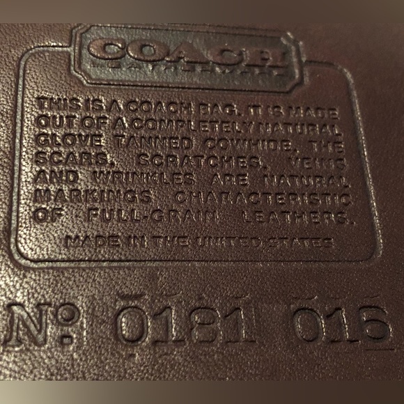 Vintage Coach messenger bag/laptop bag/attaché. - Picture 3 of 4